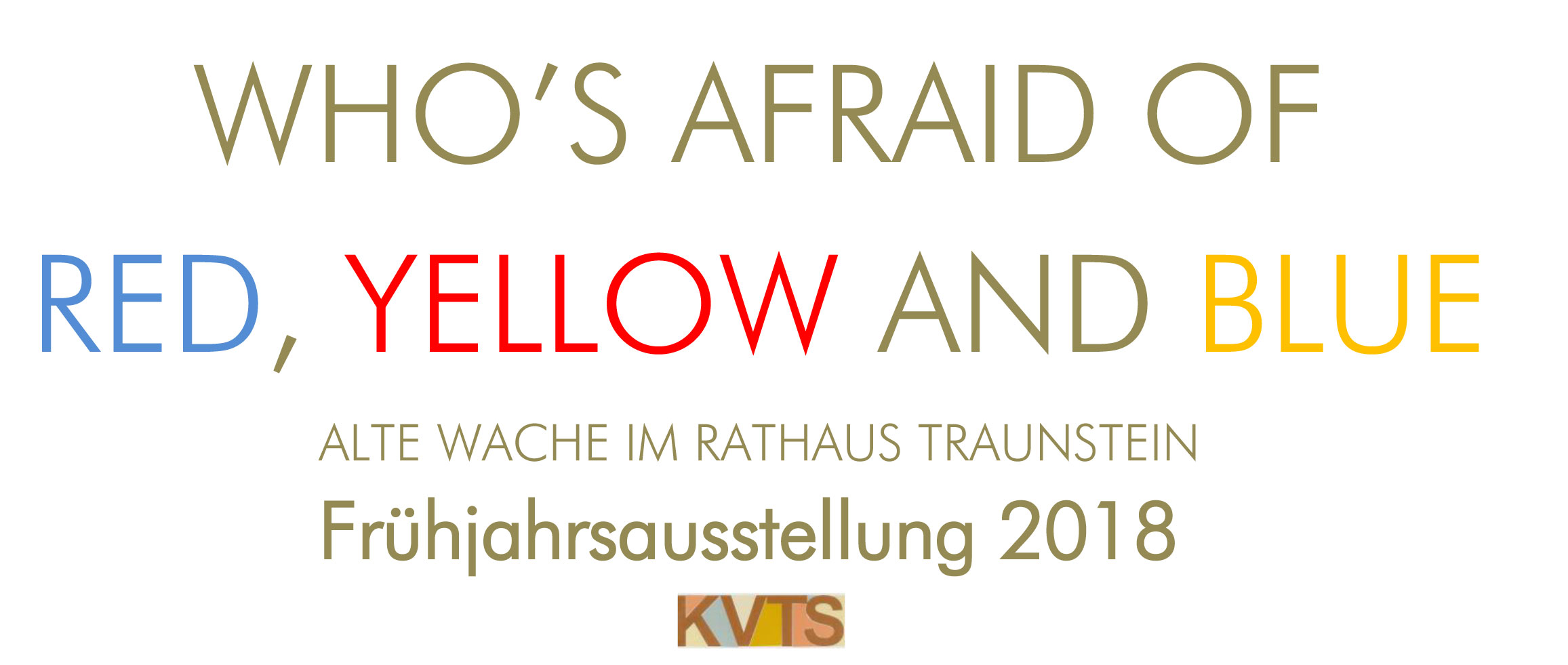 Einladung zur Frühjahrsausstellung des Kunstverein Traunstein